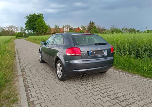 Audi A3 cena 8100 przebieg: 291722, rok produkcji 2004 z Jarosław małe 67